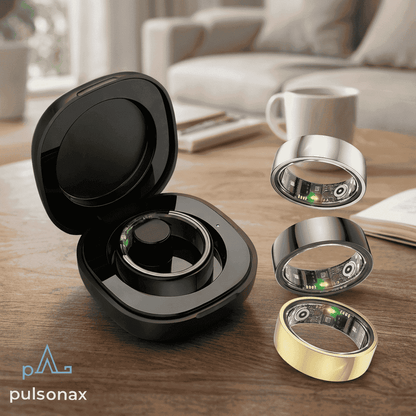 Pulsonax Aura Smart Ring – Sleep, Fitness & Health Tracker