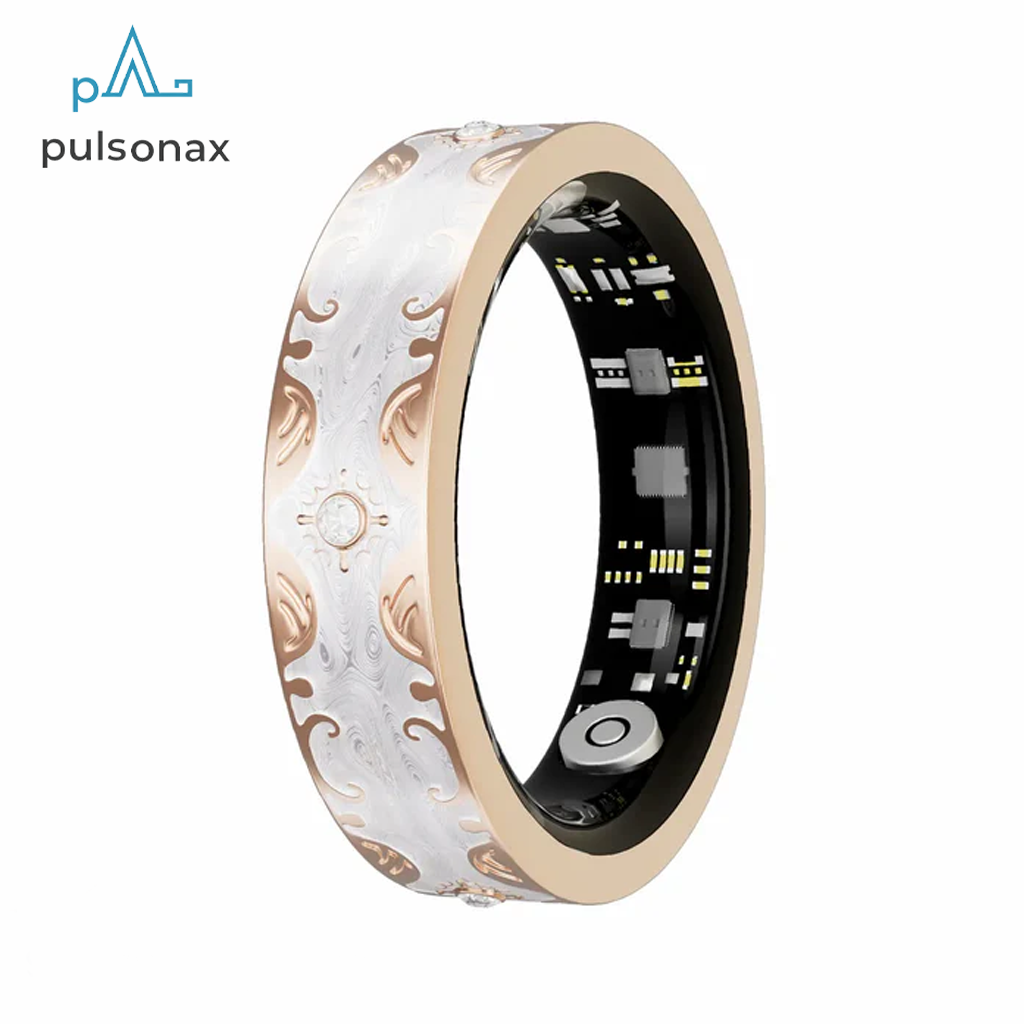 Pulsonax Solara Smart Ring –Sleep, Heart & Wellness Tracking — Without a Bulky Watch
