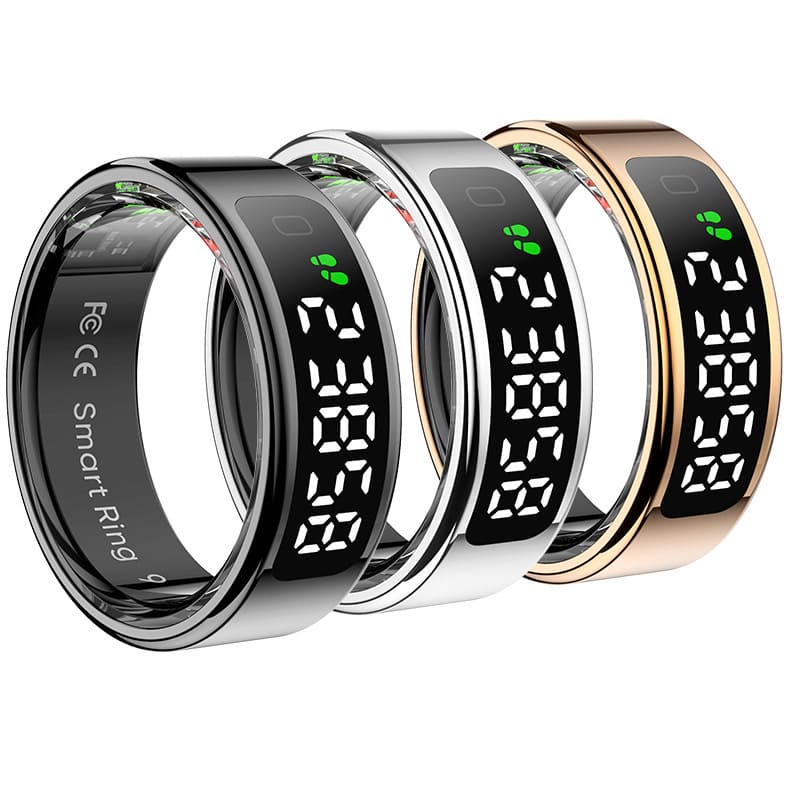 Pulsonax Halo Smart Ring – Sleep, Heart & Wellness Tracking — Without a Bulky Watch