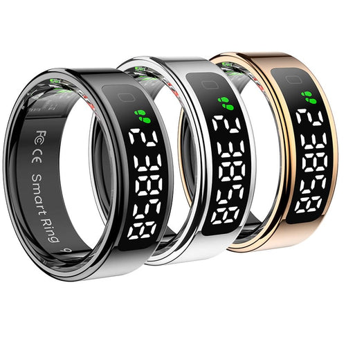 Pulsonax Halo Smart Ring – Sleep, Fitness & Health Tracker
