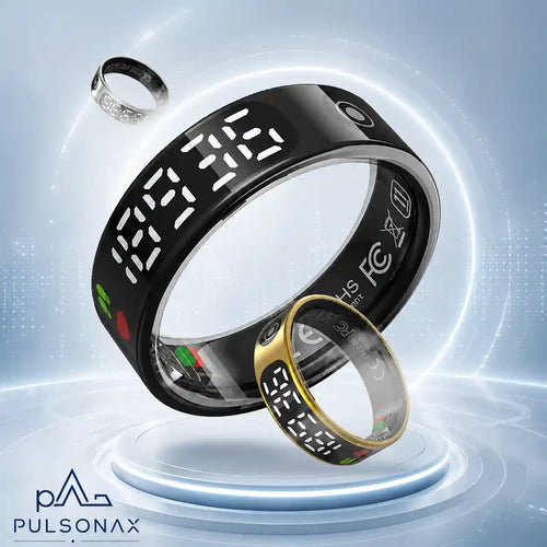 Pulsonax Halo Smart Ring – Sleep, Heart & Wellness Tracking — Without a Bulky Watch