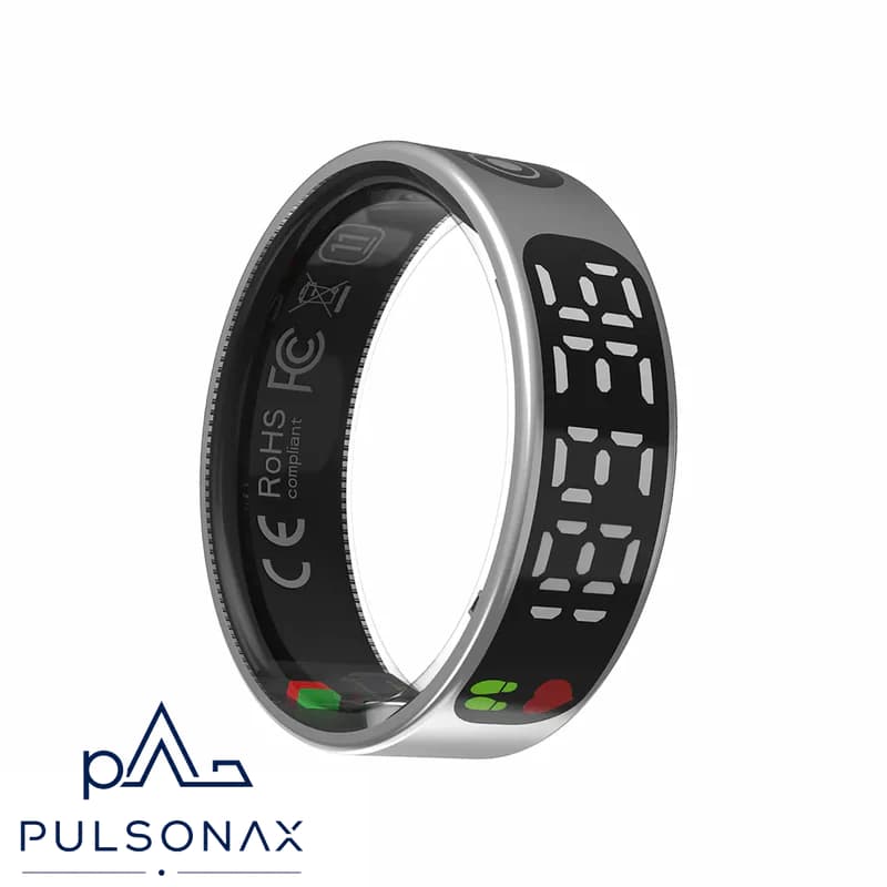 Pulsonax Halo Smart Ring – Sleep, Heart & Wellness Tracking — Without a Bulky Watch