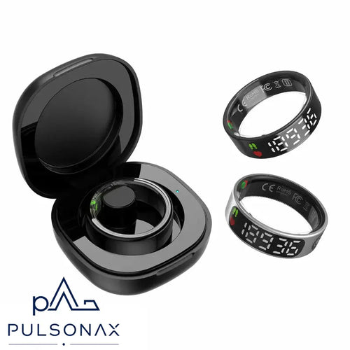 Pulsonax Halo Smart Ring – Sleep, Heart & Wellness Tracking — Without a Bulky Watch