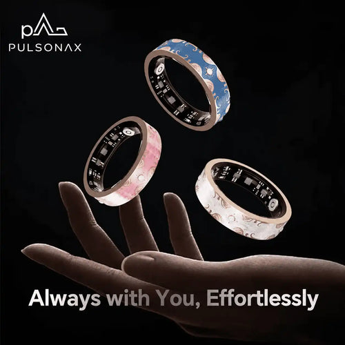 Pulsonax Solara Smart Ring –Sleep, Heart & Wellness Tracking — Without a Bulky Watch