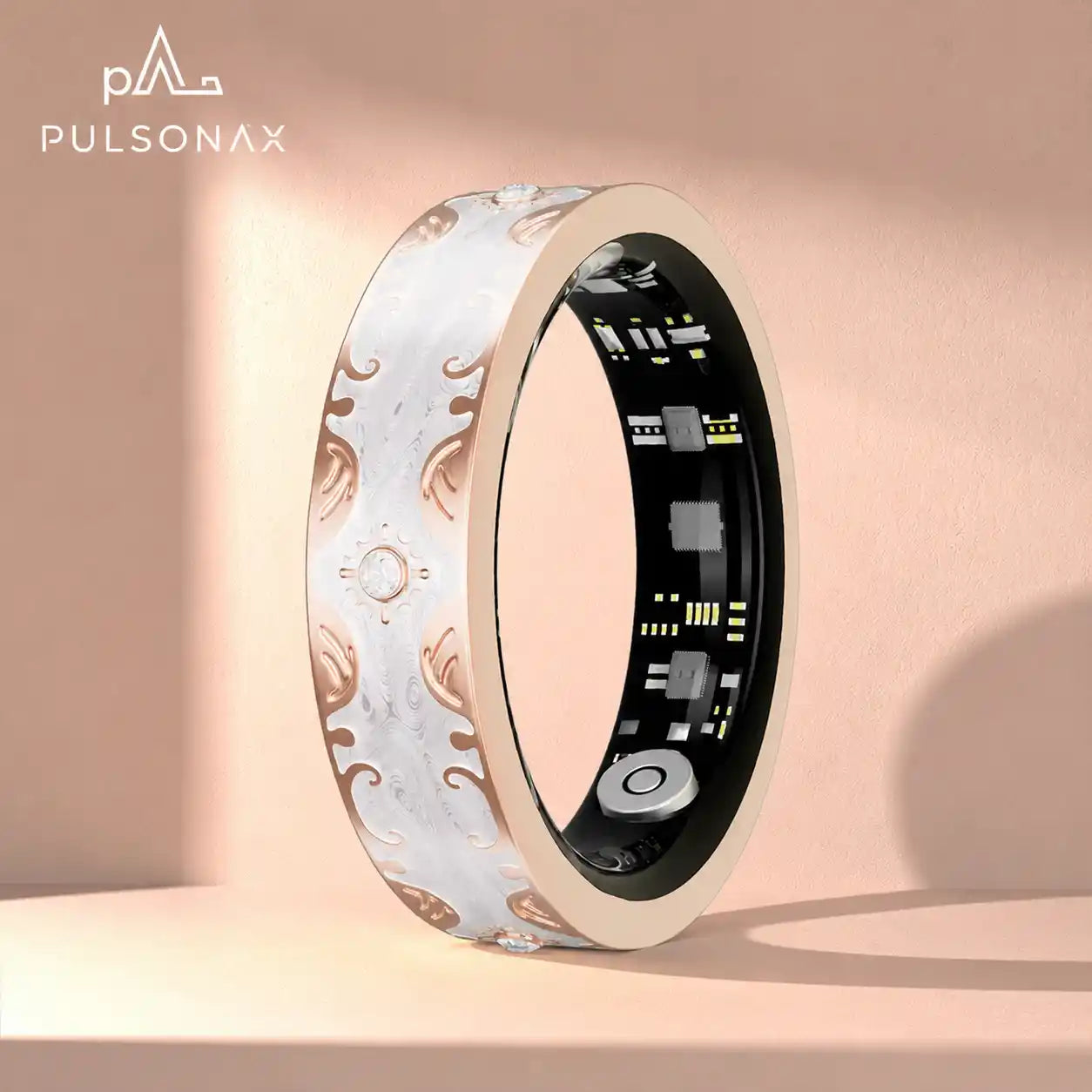 Pulsonax Solara Smart Ring –Sleep, Heart & Wellness Tracking — Without a Bulky Watch