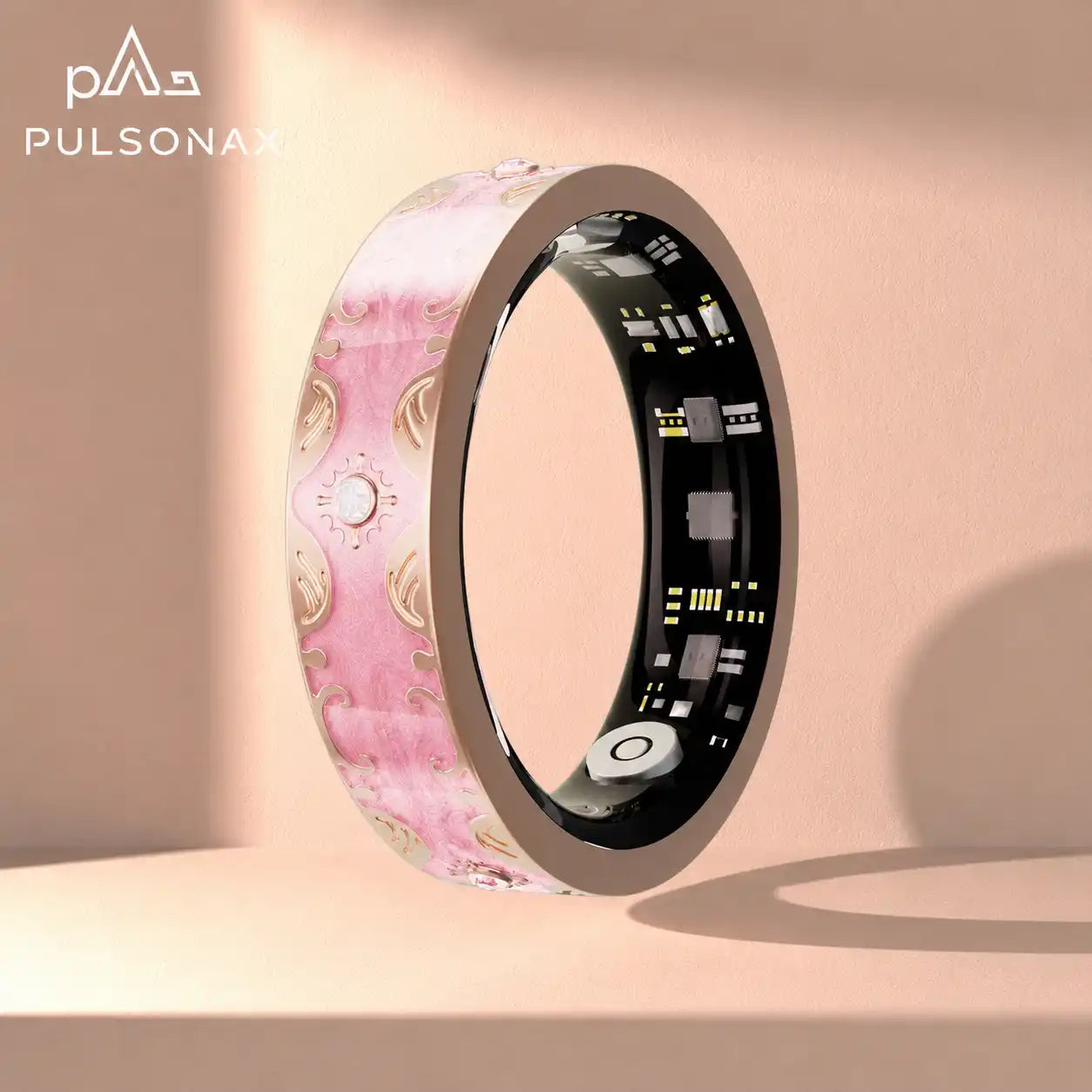 Pulsonax Solara Smart Ring –Sleep, Heart & Wellness Tracking — Without a Bulky Watch