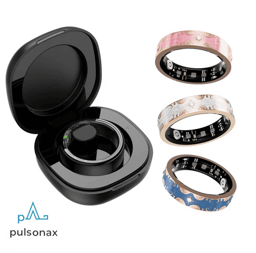 Pulsonax Solara Smart Ring – Sleep, Fitness & Health Tracke
