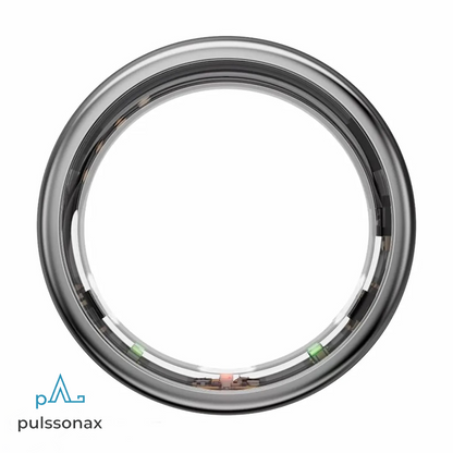 Pulsonax Halo Smart Ring, Built-in display Sleep Tracker, Activity & Fitness Tracker, Blood Pressure& Oxygen Tracker with Gesture control