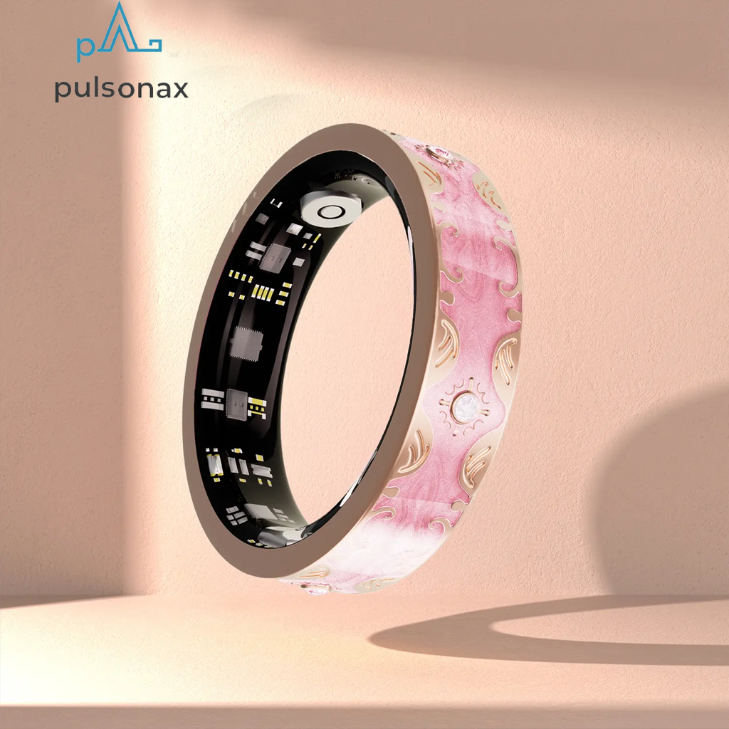 Pulsonax Solara Smart Ring – Sleep, Fitness & Health Tracke