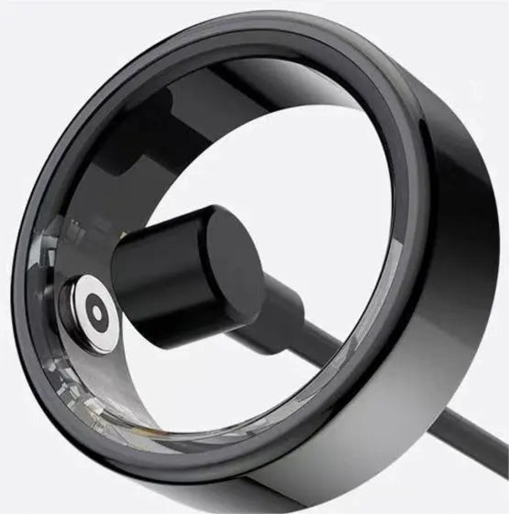 Pulsonax Halo Smart Ring, Built-in display Sleep Tracker, Activity & Fitness Tracker, Blood Pressure& Oxygen Tracker with Gesture control