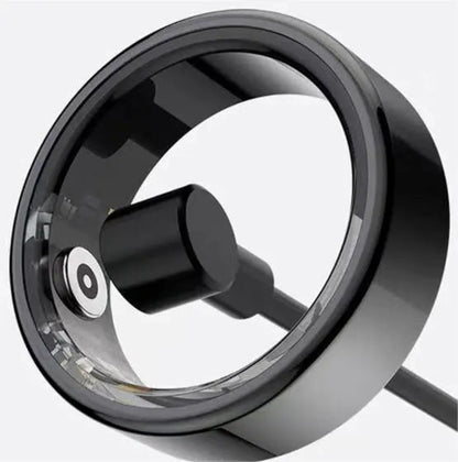 Pulsonax Halo Smart Ring, Built-in display Sleep Tracker, Activity & Fitness Tracker, Blood Pressure& Oxygen Tracker with Gesture control