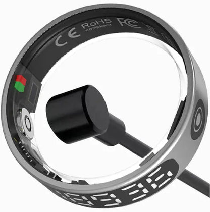 Pulsonax Halo Smart Ring, Built-in display Sleep Tracker, Activity & Fitness Tracker, Blood Pressure& Oxygen Tracker with Gesture control