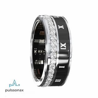 Pulsonax Diamora Series Smart Ring – Sleep, Fitness & Health Tracker