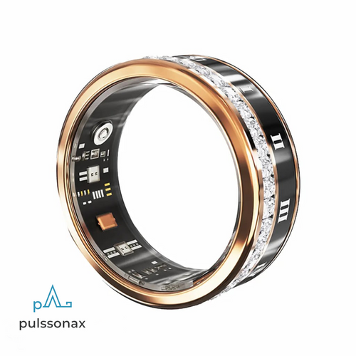 Pulsonax Diamora Series Smart Ring – Sleep, Fitness & Health Tracker