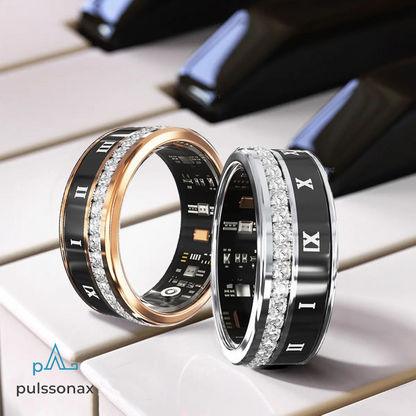 Pulsonax Diamora series Smart Ring, Sleep Tracker, Activity & Fitness Tracker, Blood Pressure& Oxygen Tracker