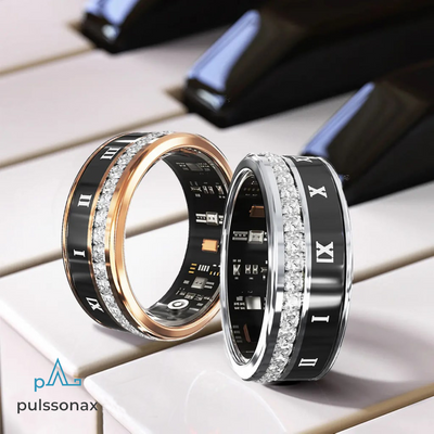 Pulsonax Diamora Series Smart Ring – Sleep, Fitness & Health Tracker