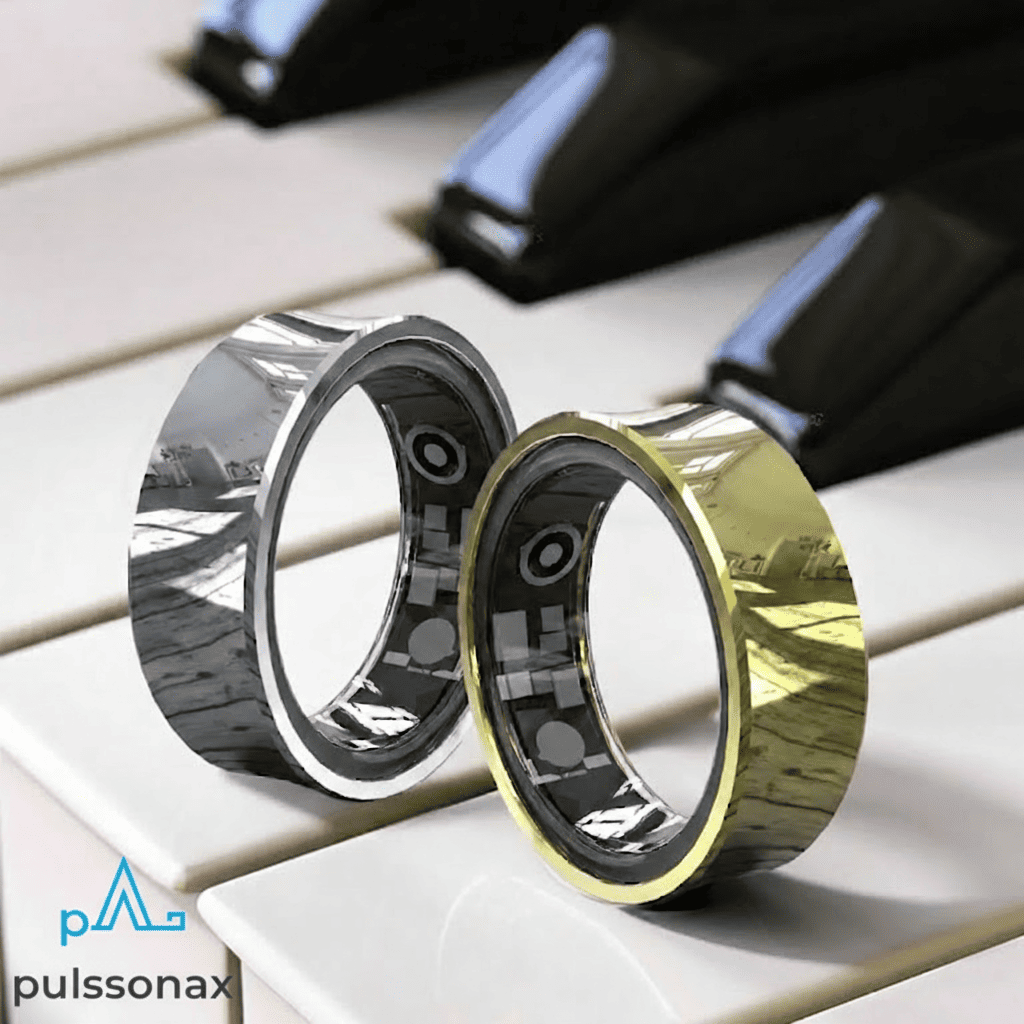 Pulsonax Smart Ring, Sleep Tracker, Activity & Fitness Tracker, Blood Pressure& Oxygen Tracker
